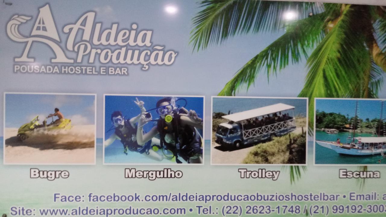 Pousada Hostel E Bar Aldeia Producao Búzios Eksteriør billede